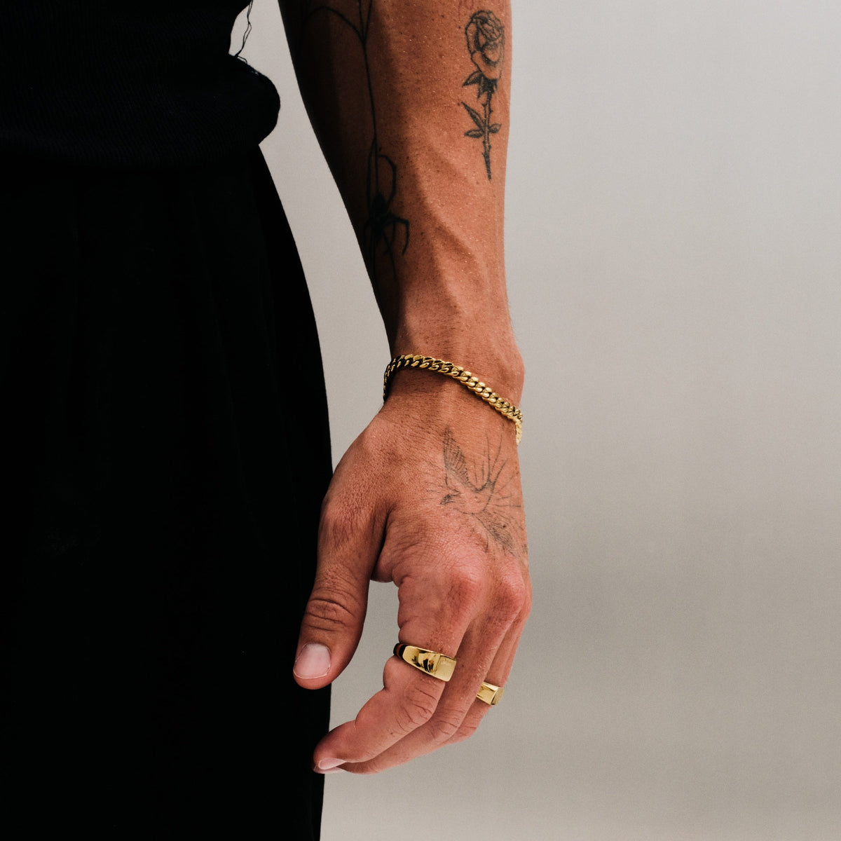 THE CUBAN BRACELET | GOLD