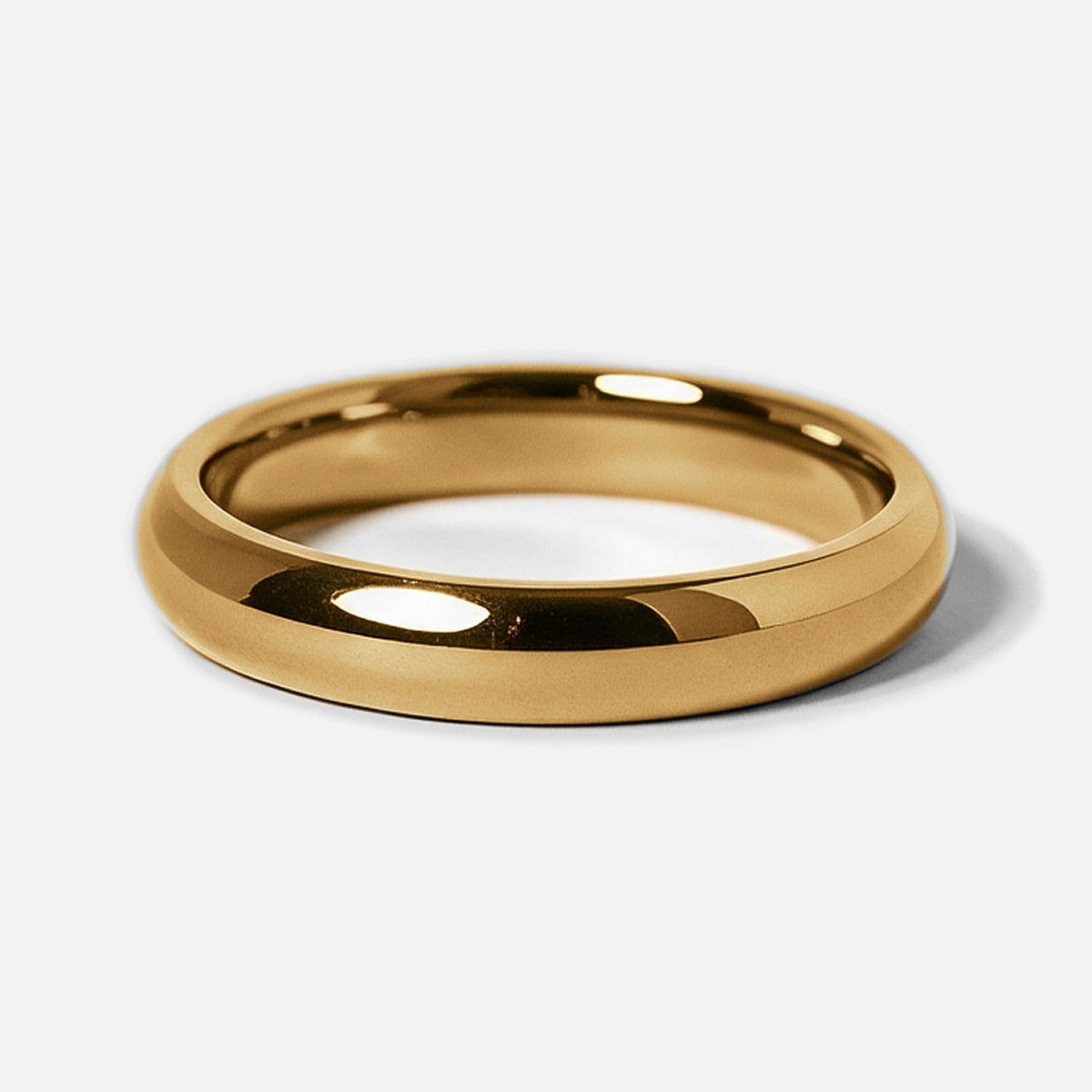 STACKER RINGS stainless steel gold single ring