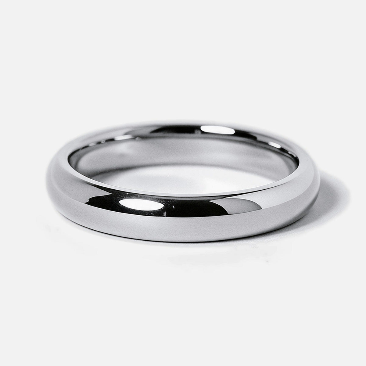 STACKER RINGS stainless steel silver single ring