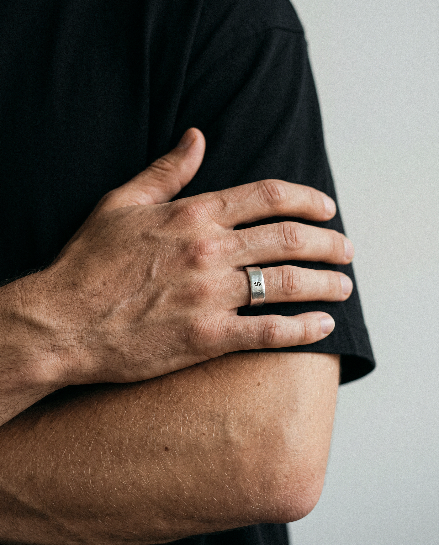 INITIAL CANVAS RING