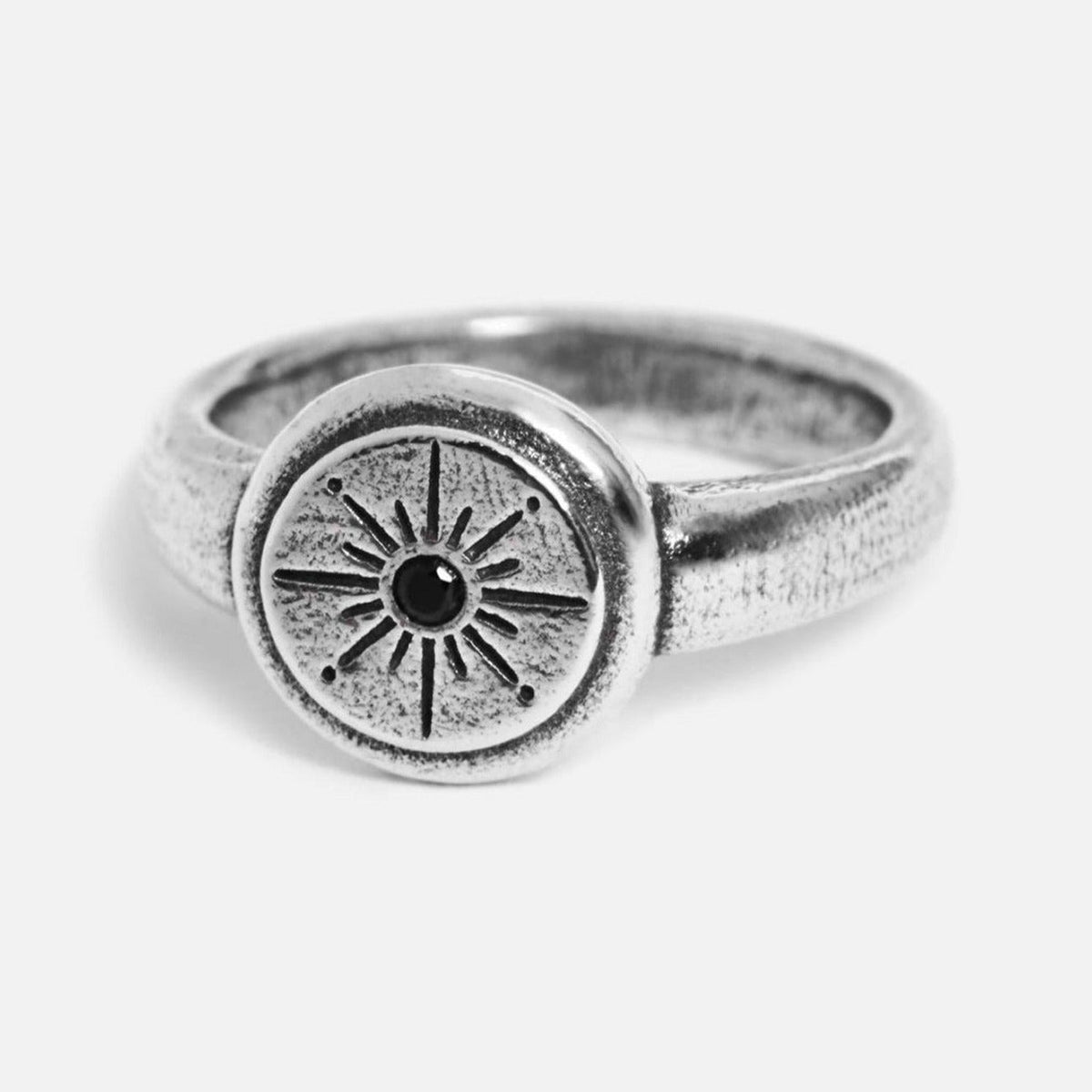 The Oracle Billie Jo ring displayed in an enchanting, mystical setting.