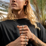 PROWESS RING - Men's Sterling Silver Jewellery by Billie Jo