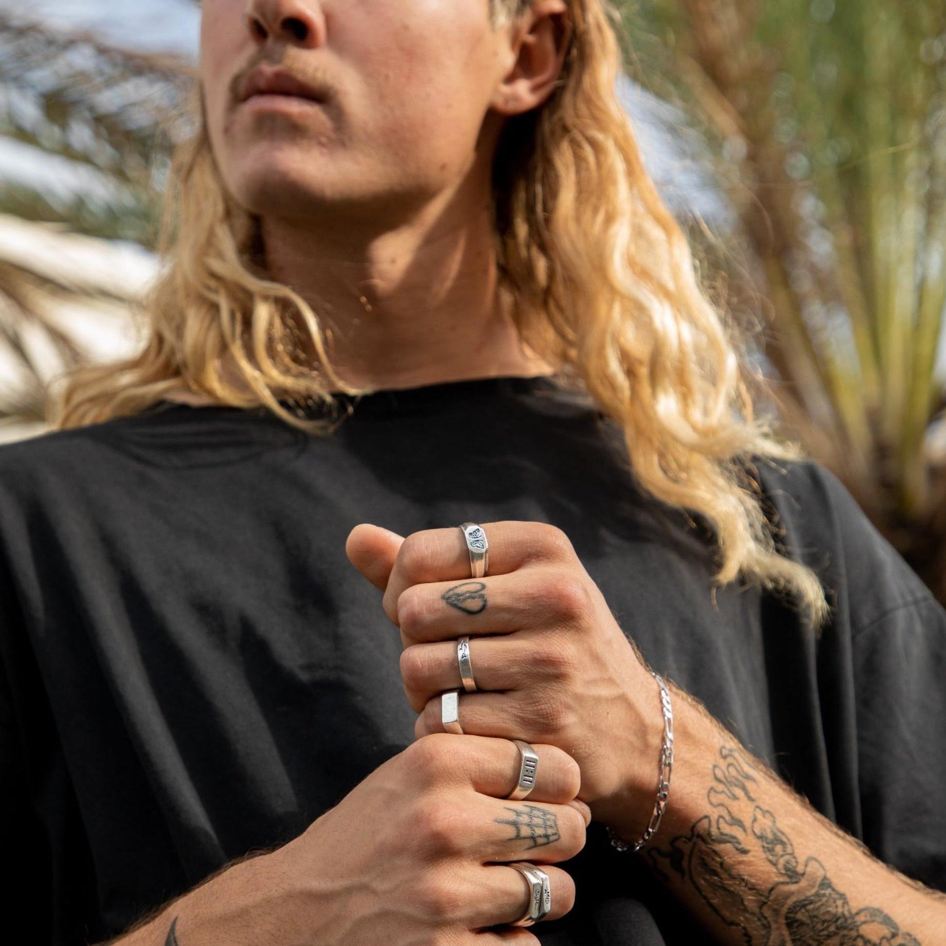 PROWESS RING - Men's Sterling Silver Jewellery by Billie Jo