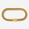 A gold stainless steel men's thick bracelet from Australian jewellery brand Billie Jo, featuring a casual everyday style with a secure clasp.