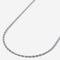 A stainless steel men's rope chain necklace from Australian jewellery brand Billie Jo, featuring a twisted link design in a silver tone finish.