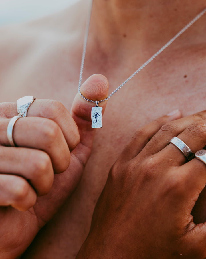 Signature Set 4: Drifter Cuff + Paradiso Pendant + Koi Stackers