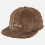 The brown corduroy version of the Billie Jo Corduroy Hat, angled to show the front and side. A stylish and versatile men's accessory from Australia.
