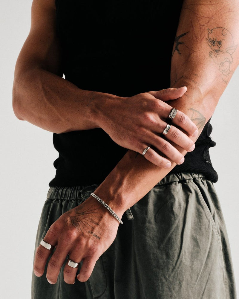 Men's 316L stainless steel rings