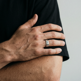 ENGRAVED CANVAS RING