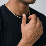 SLIM FIGARO NECKLACE | GOLD