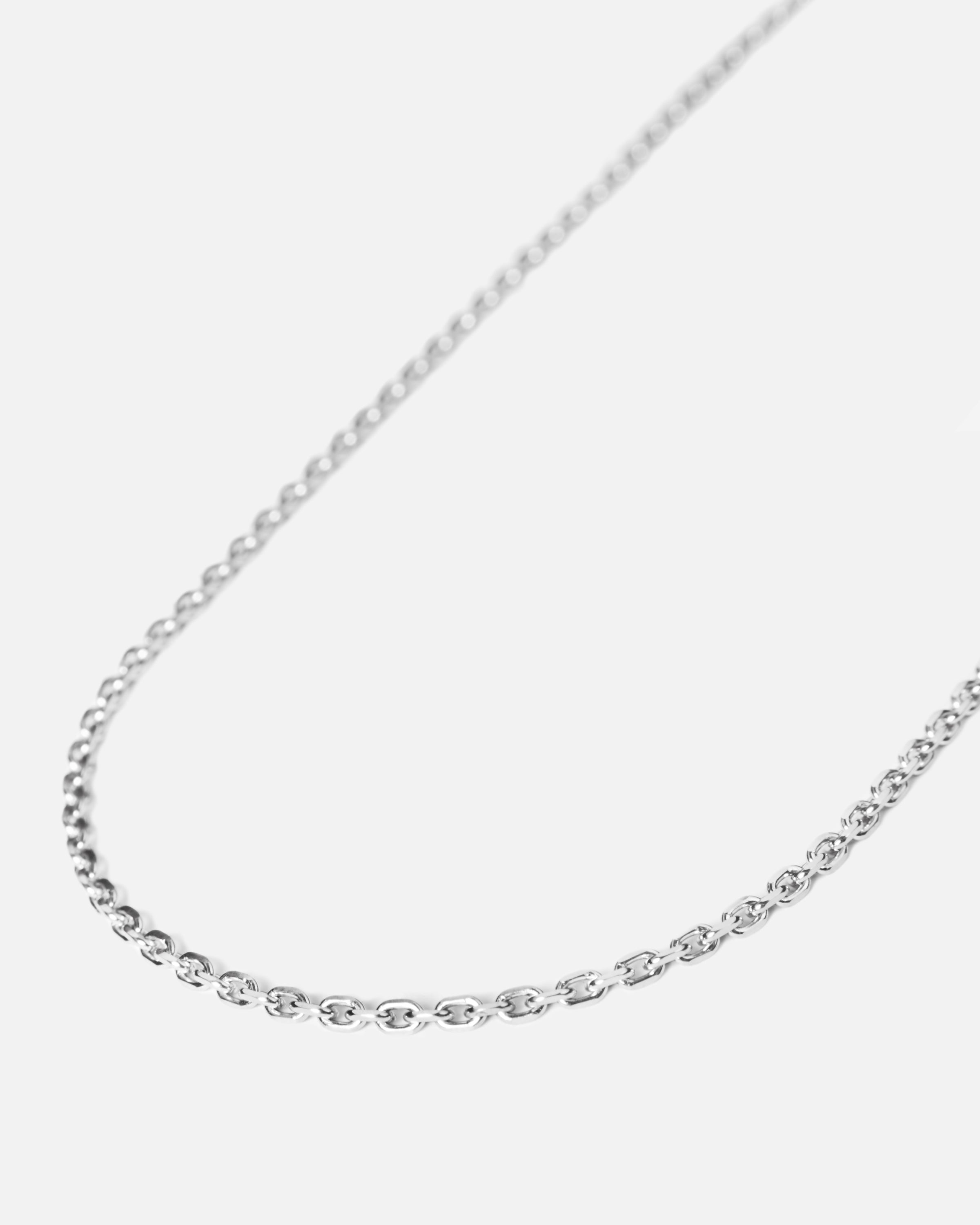 925 white gold deals chain